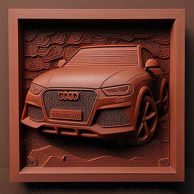 3D модель Audi RS Q3 (STL)